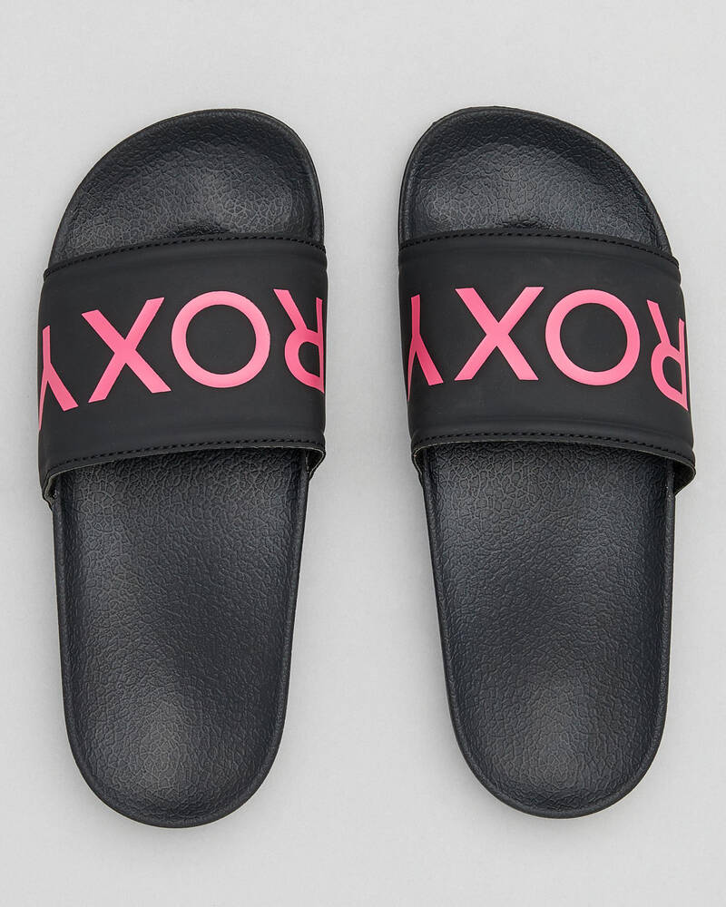 Roxy Girls' Roxy Slippy Slide Sandals for Womens