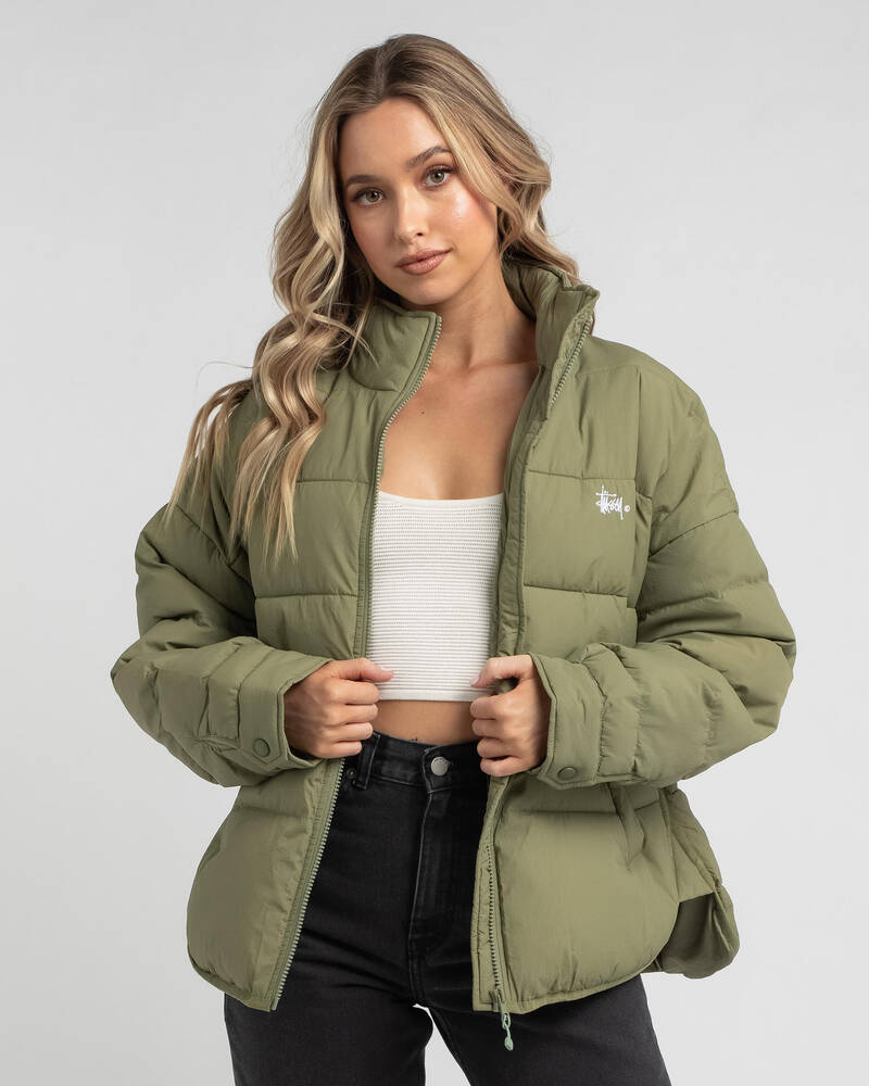 Stussy Forest Lightweight Puffa Jacket for Womens