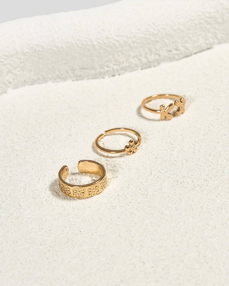 Karyn In LA Amira Toe Ring Pack for Womens