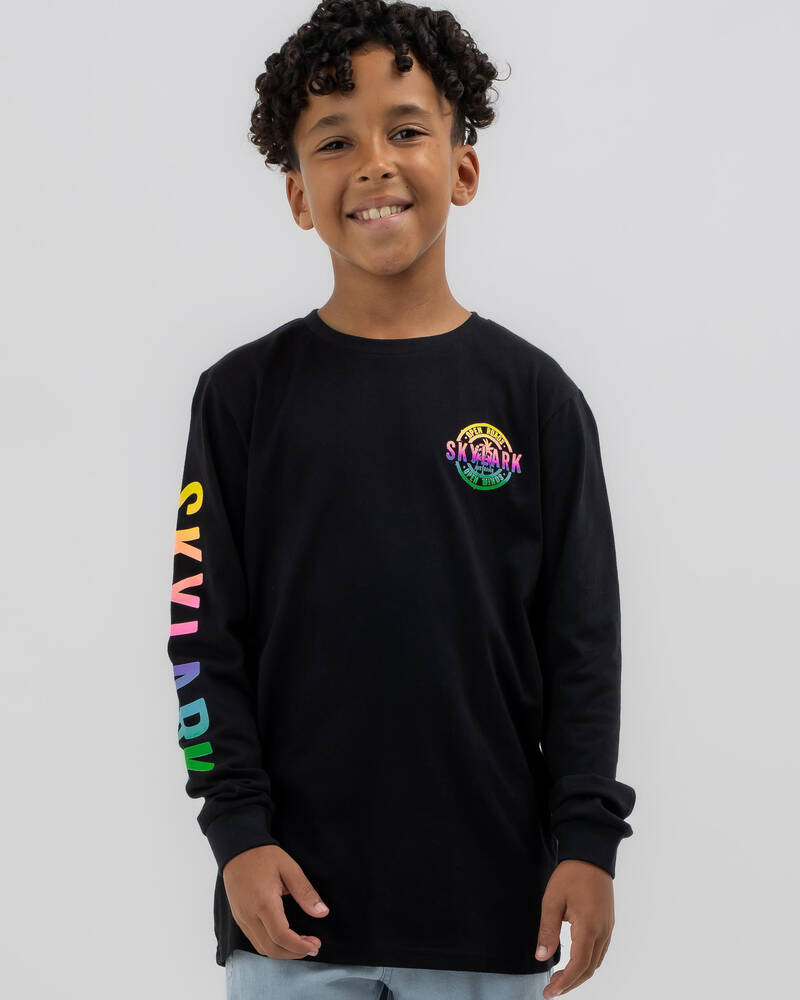 Skylark Boys' Revel Long Sleeve T-Shirt for Mens