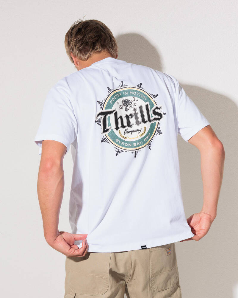 Thrills Twist Off Merch T-Shirt for Mens