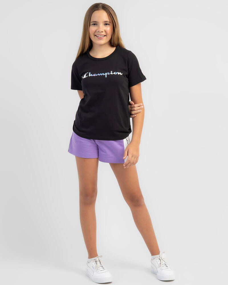 Champion Girls' Foil T-Shirt for Womens