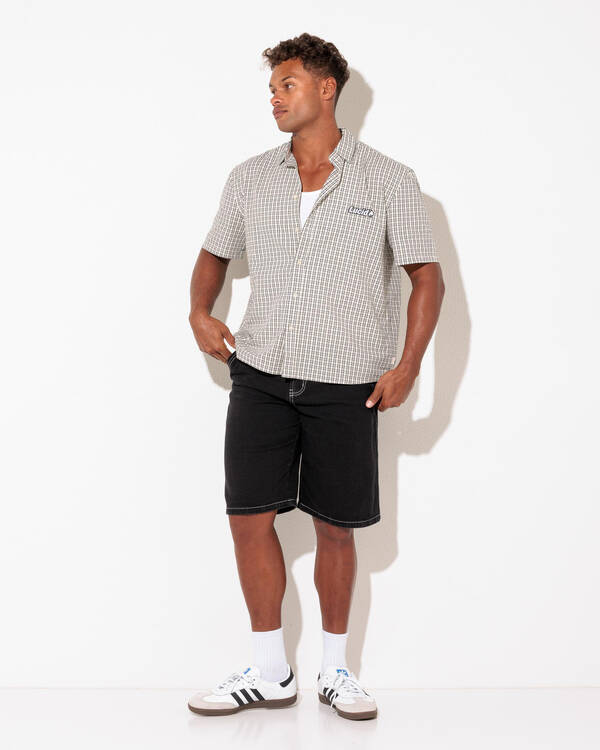 Lucid League Denim Walk Shorts for Mens