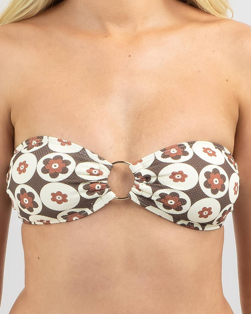 Kaiami Carter Bandeau Bikini Top for Womens