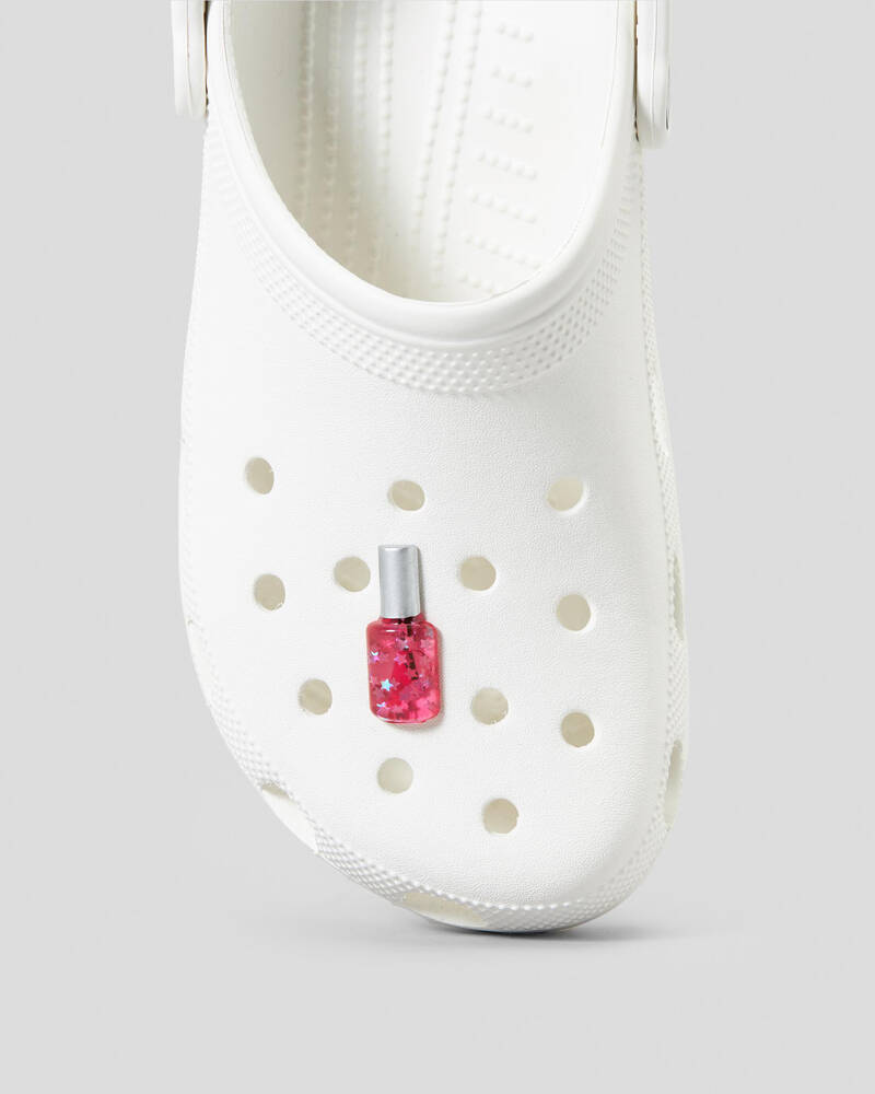 Crocs Glitter Nail Polish Jibbitz for Unisex