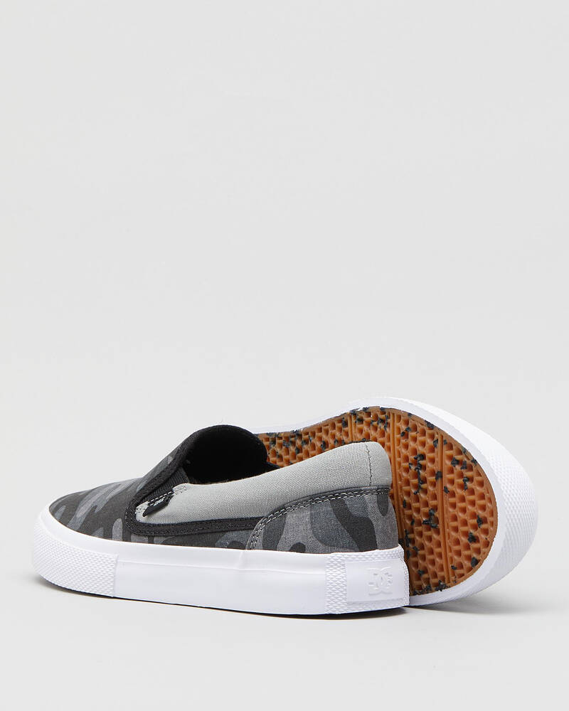 DC Shoes Junior Boys' Manual Slip-On Shoes for Mens