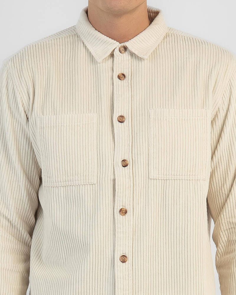 Town & Country Surf Designs Motion Long Sleeve Cord Shirt for Mens