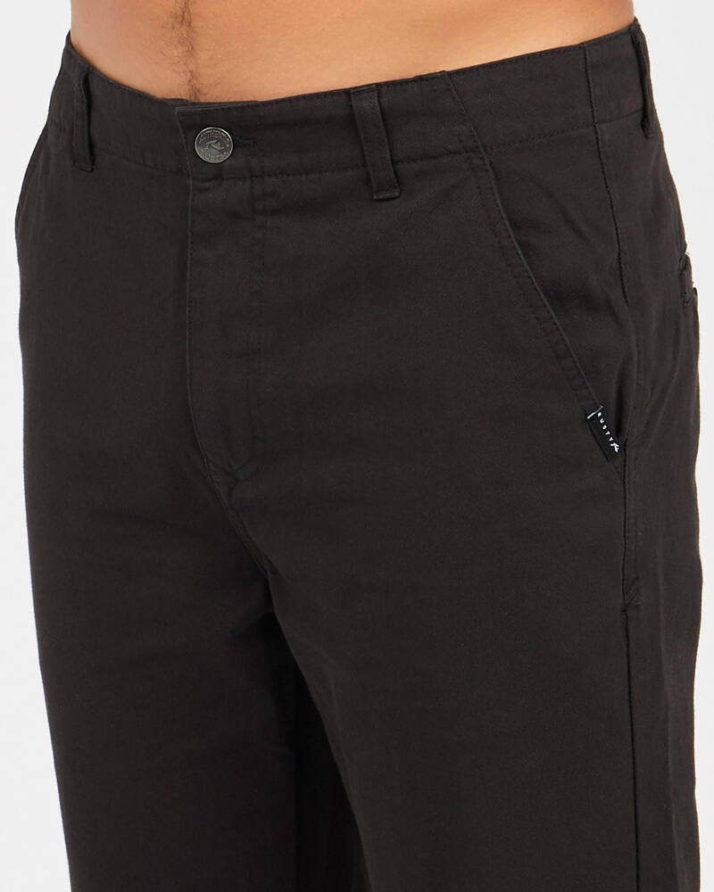 Rusty Manila Cropped Chino Pants for Mens