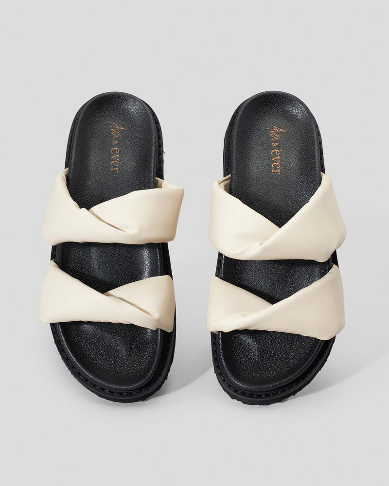 Ava And Ever Girls' Monaco Slide Sandals for Womens