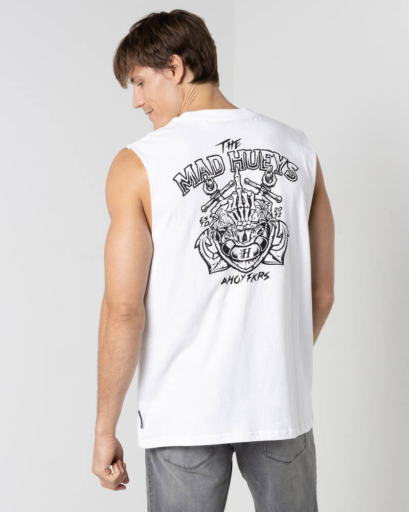 The Mad Hueys Ahoy Fkrs Muscle Tank for Mens