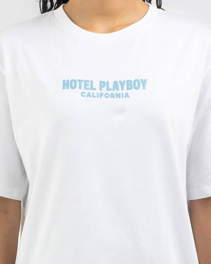 Playboy Hotel Playboy California T-Shirt for Womens