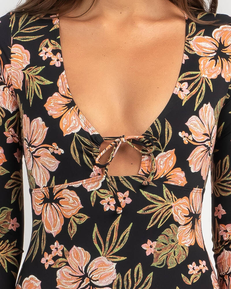 Billabong Hooked On Tropics Long Sleeve Surfsuit for Womens