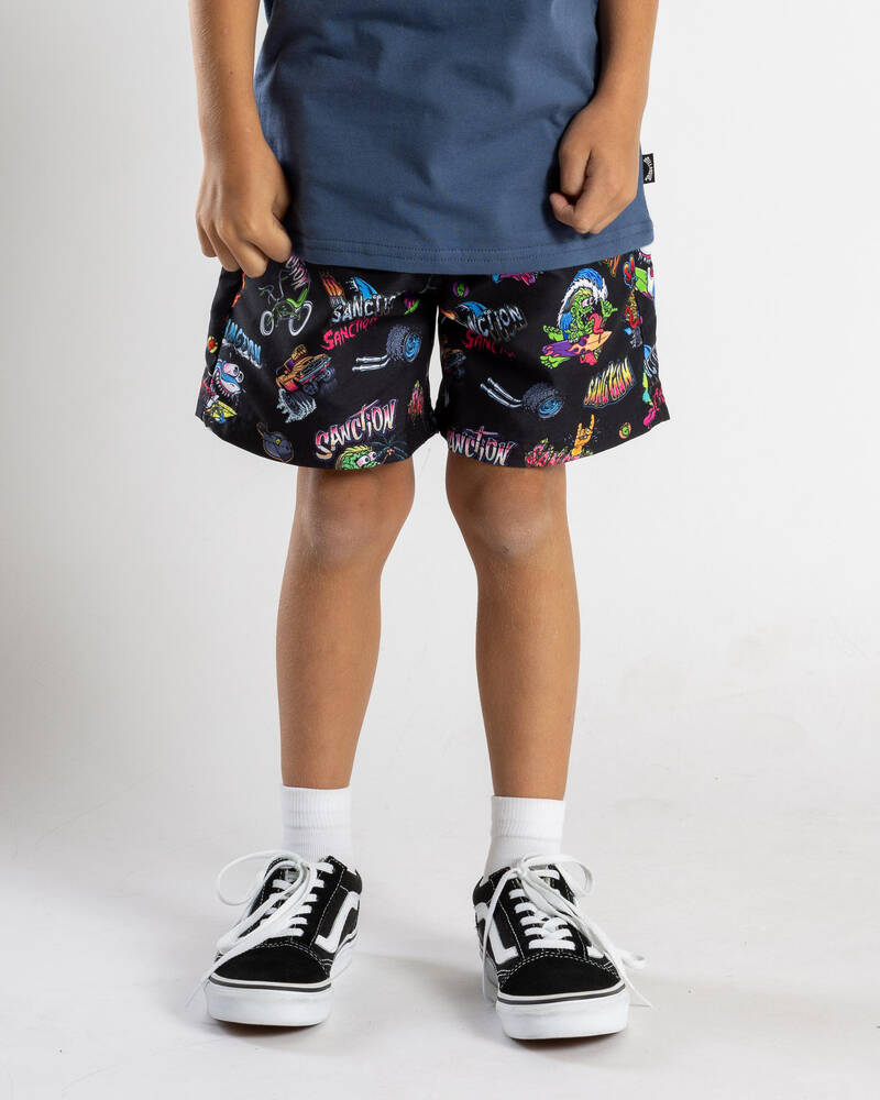 Sanction Toddlers' Scream Elastic Waist Shorts for Mens