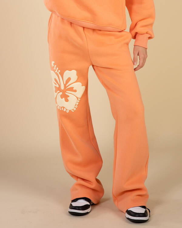 Girls&rsquo;Hibiscus Sweatpants