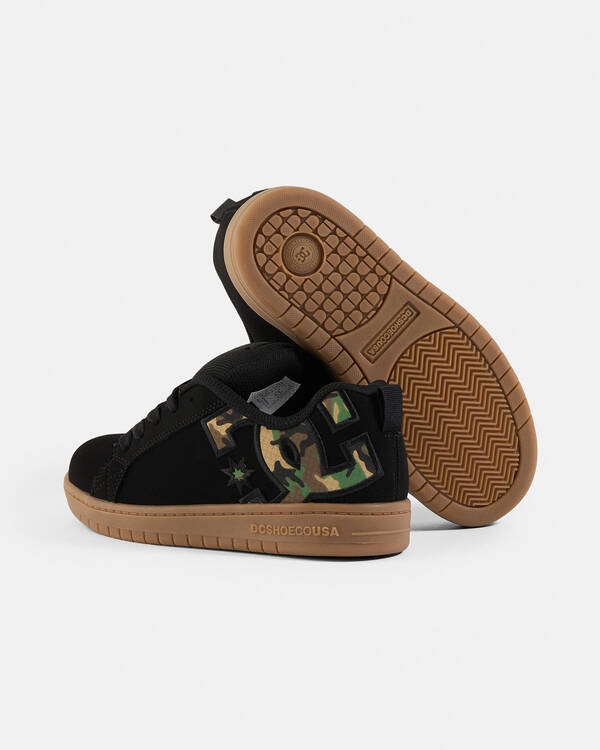 DC Shoes Boys' Court Graffik Shoes for Unisex