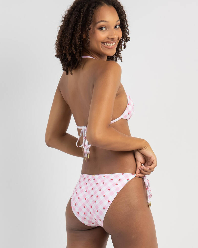 Topanga Strawberry Kisses Bikini Bottom for Womens
