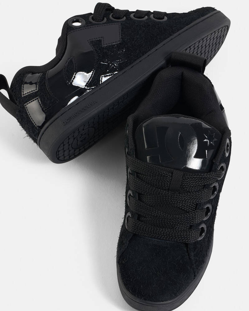 DC Shoes Womens Court Graffik Puff Shoes for Womens