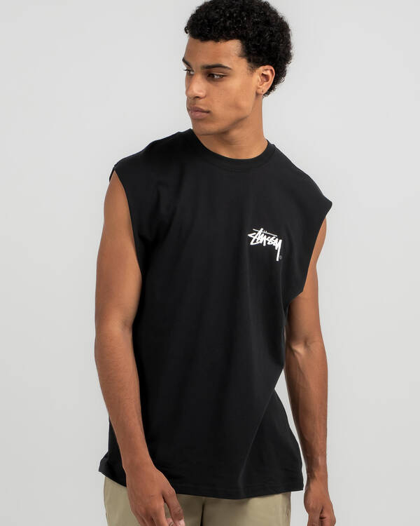Stussy Shadow Stock Muscle Tank for Mens