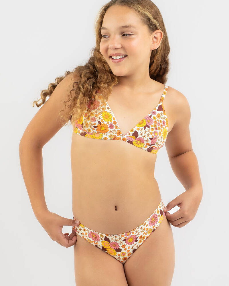 Topanga Girls' Dharma Triangle Bikini Set for Womens