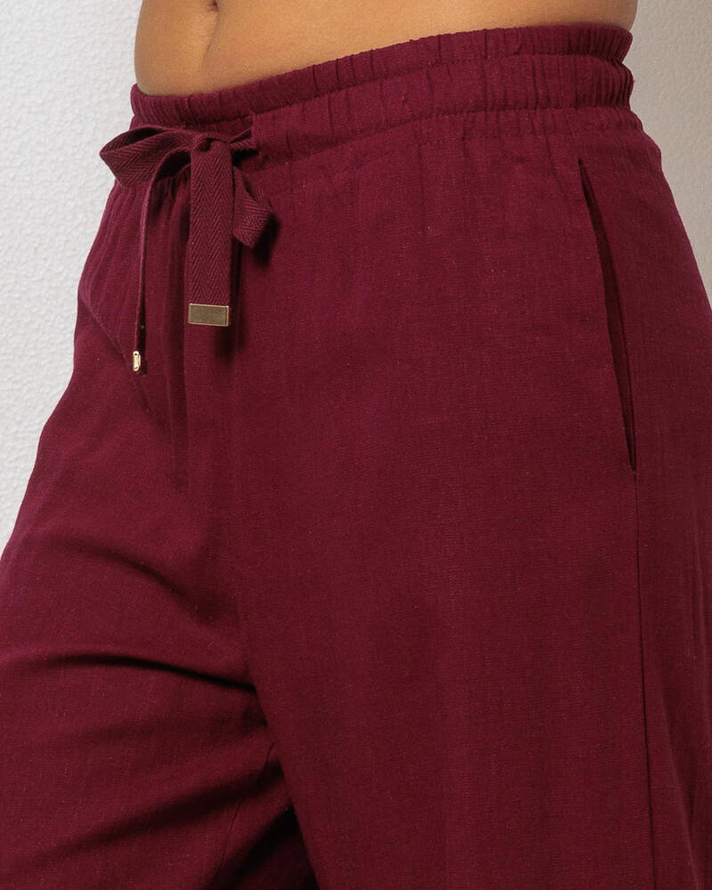 Mooloola Elle Hawaii Beach Pants for Womens