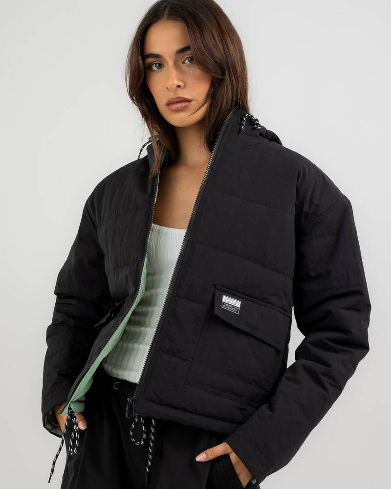 Hurley Anywhere Hooded Puffer Jacket for Womens