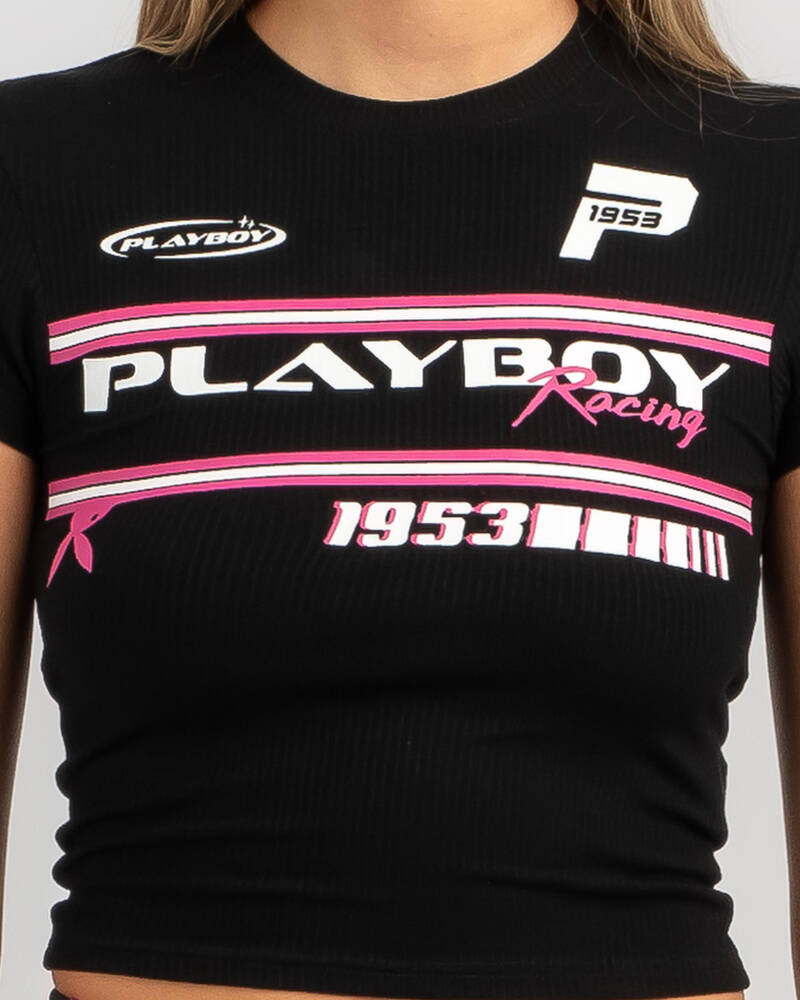 Playboy Playboy Racing 1953 T-Shirt for Womens