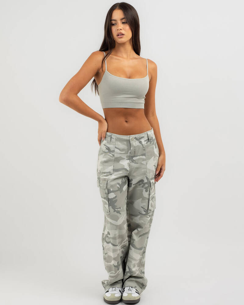 Ava And Ever Mason Seamfree Crop Top for Womens