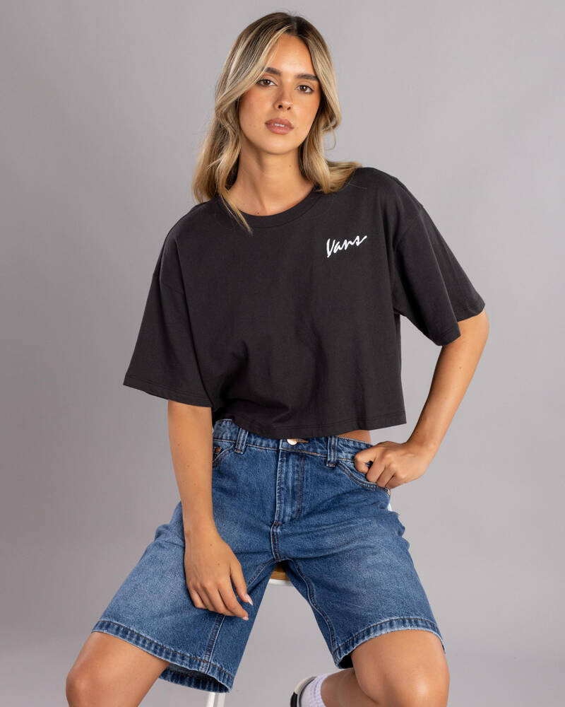 Vans Classic Script T-Shirt for Womens