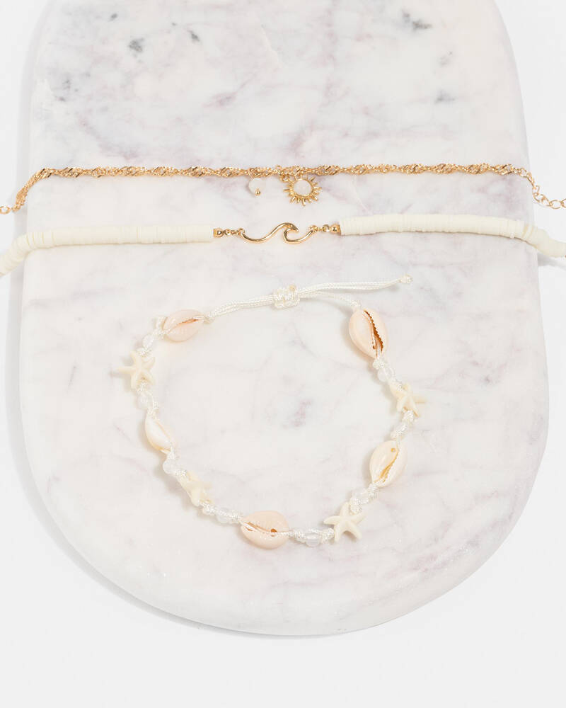 Karyn In LA India Anklet Pack for Womens