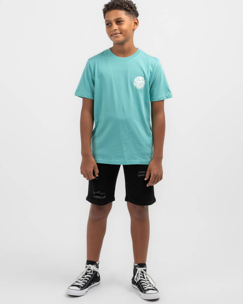 Rip Curl Boys' Wetsuit Icon T-Shirt for Mens
