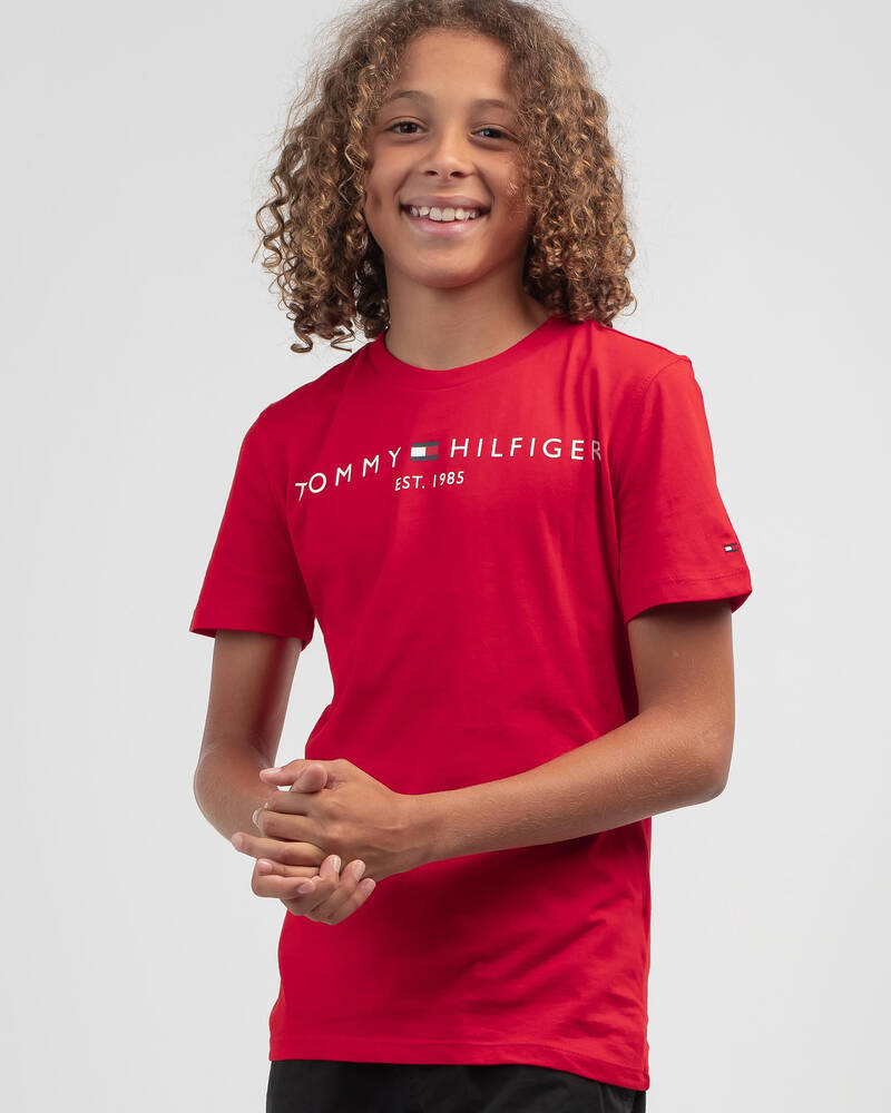 Tommy Hilfiger Boys' Essential T-Shirt for Mens