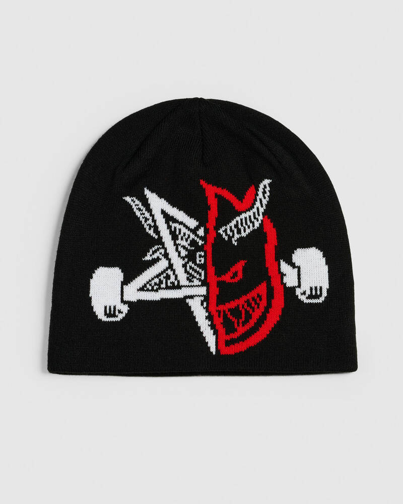 Thrasher Thrash & Burn Skully Beanie for Mens