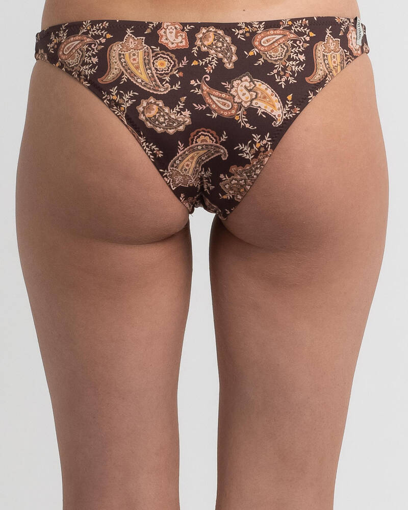 Rhythm Pattaya Cheeky Bikini Bottom for Womens