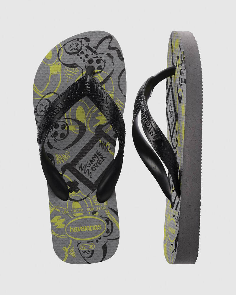 Havaianas Kids' Top Athletic Gaming Thongs for Mens