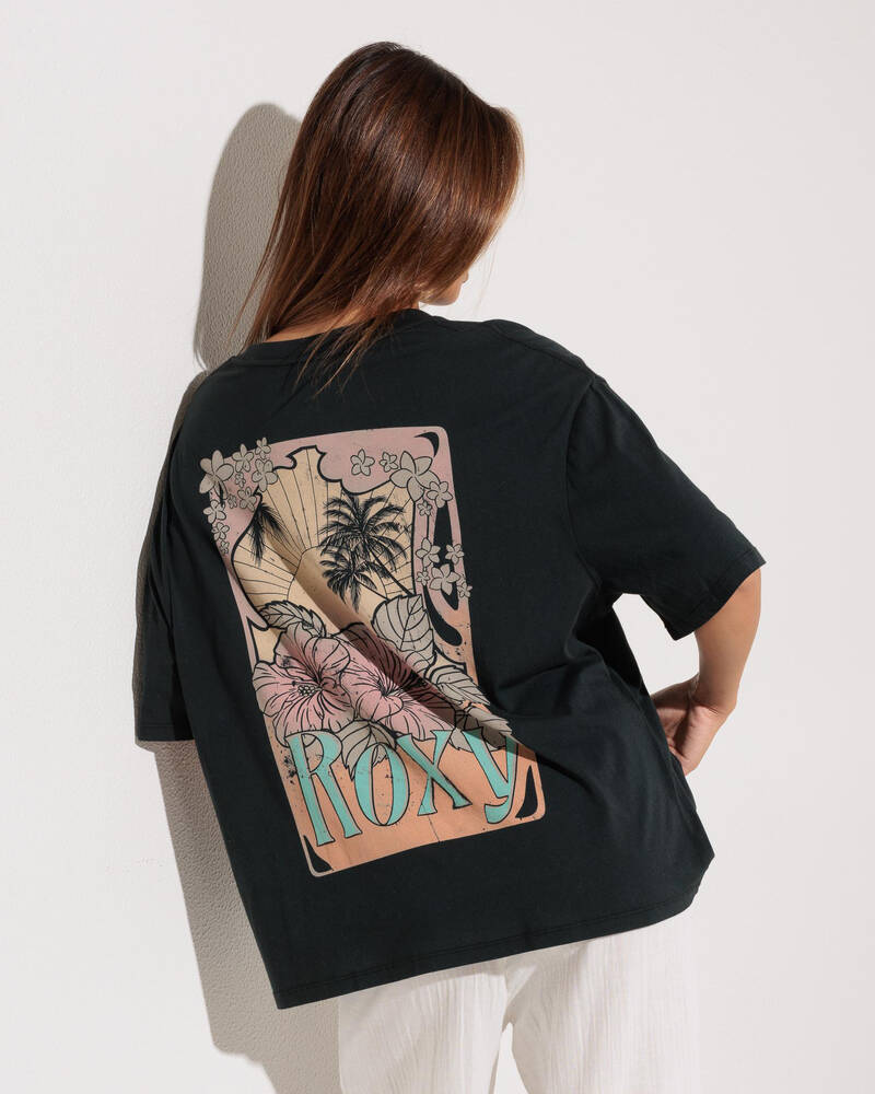 Roxy Tall Oversized Washed T-Shirt for Womens