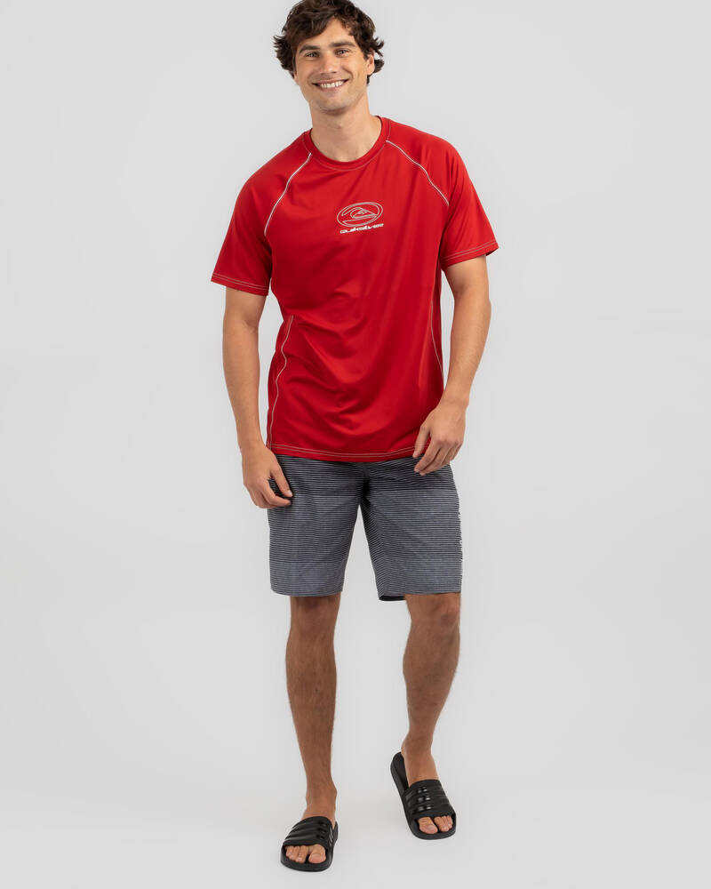 Quiksilver Saturn Surf Short Sleeve Wetshirt for Mens