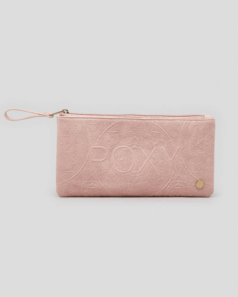 Roxy Shine Made You Pencil Case In Peach Amber - Fast Shipping & Easy ...