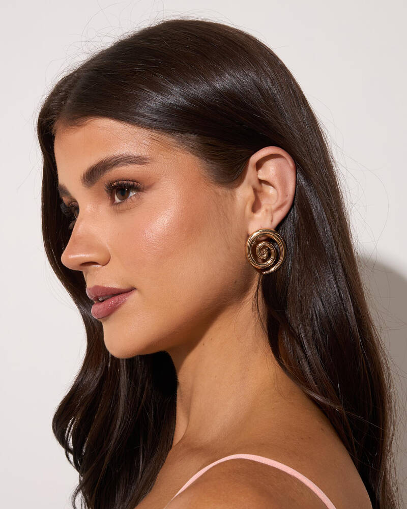 Karyn In LA Swirly Earring for Womens