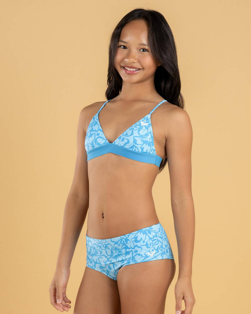 Roxy Girls' Flaura Bico Triangle Bikini Set for Womens