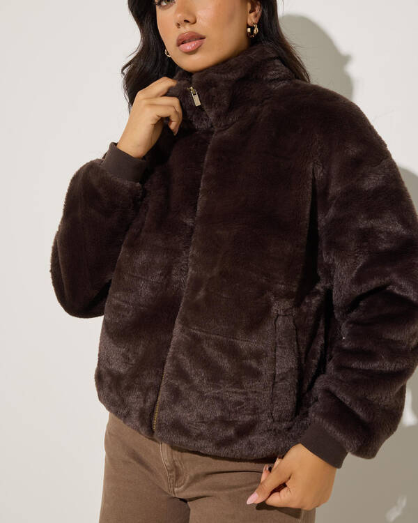 Ava And Ever Aura Faux Fur Jacket for Womens