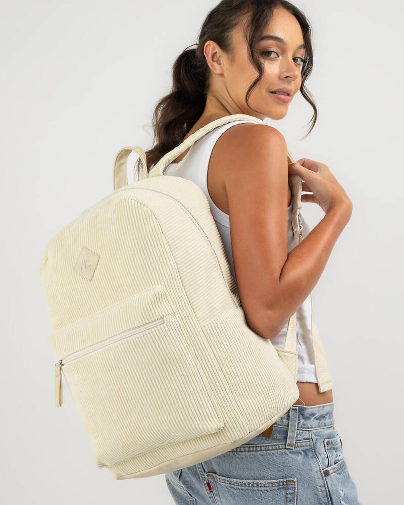 Ava And Ever Milan Cord Backpack for Womens