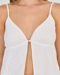 Thanne Aubrey Split Front Top for Womens image number null