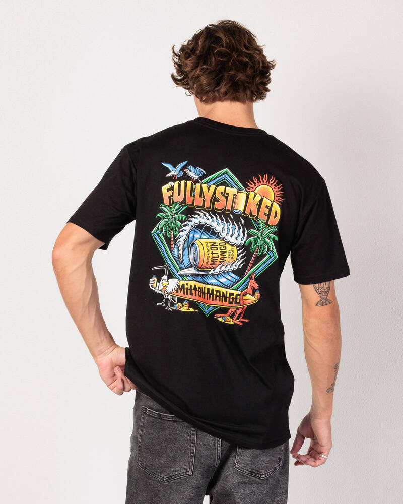 Milton Mango Fully Stoked T-Shirt for Mens