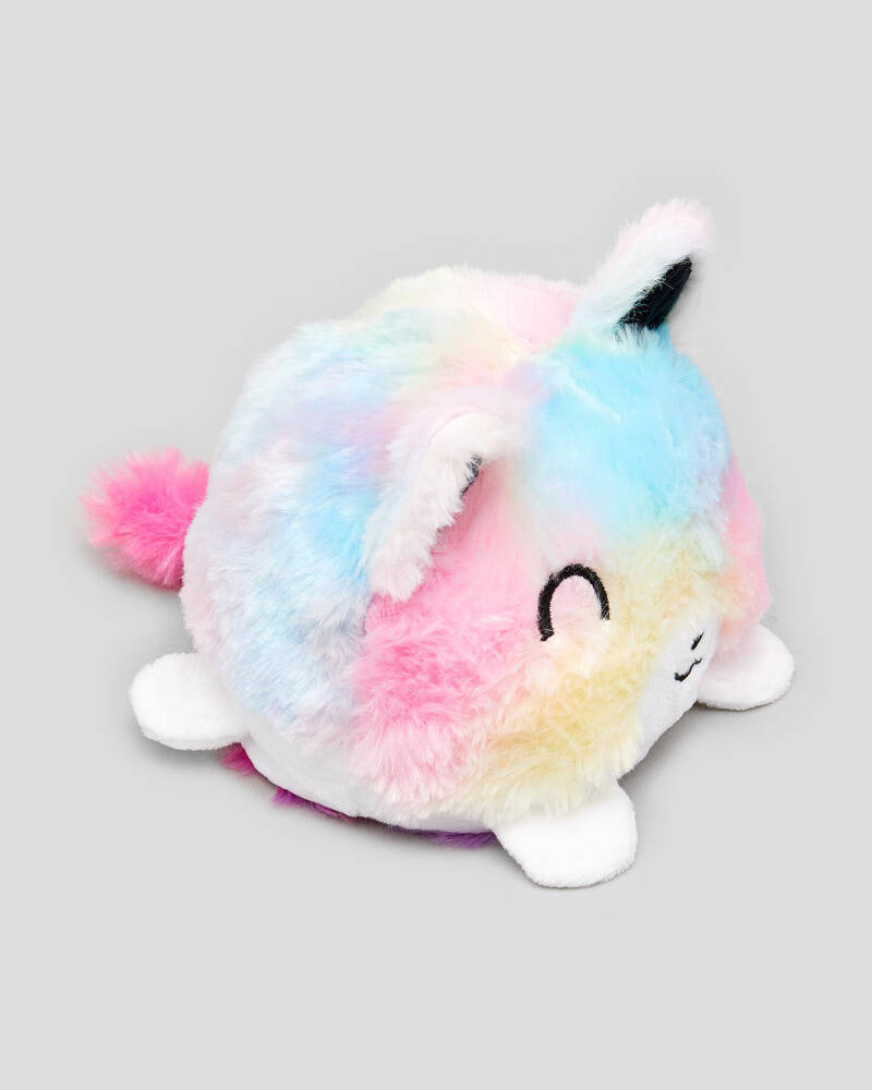 Mooloola Mood Reversible Cat Plush Toy for Womens