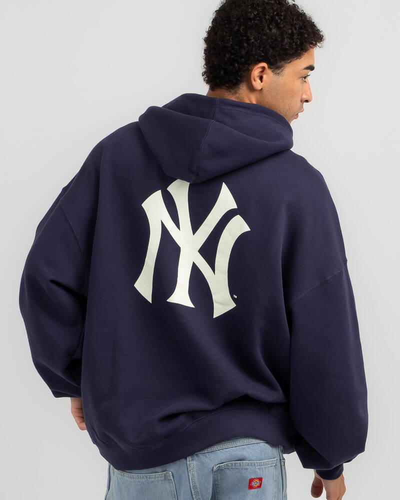 Majestic New York Yankees Classic Crest Fleece Hoodie for Mens