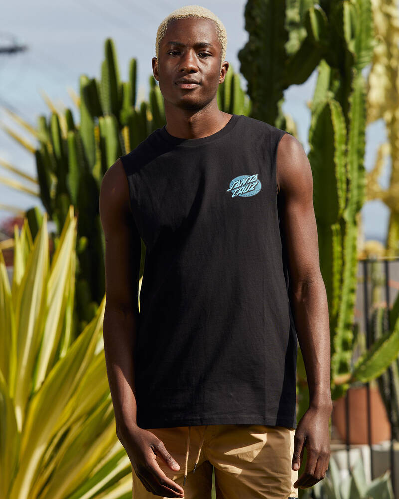 Santa Cruz Street Creep Hand Muscle Tank for Mens