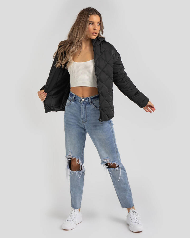 Used Venom Hooded Puffer Jacket for Womens