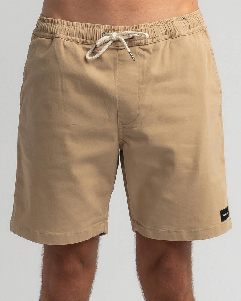 Rip Curl Re-Entry Elastic Waist Walk Shorts for Mens