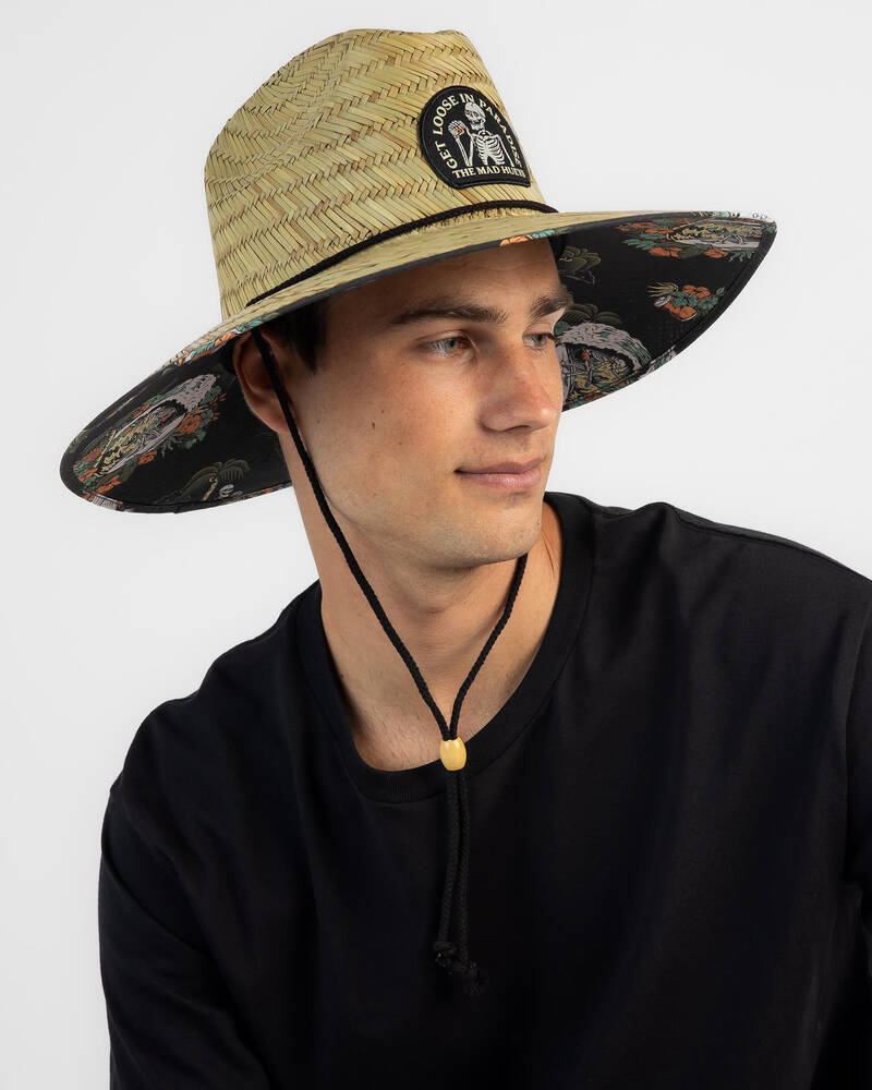 The Mad Hueys Loose in Paradise Straw Hat for Mens