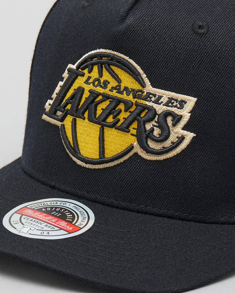 Mitchell & Ness Los Angeles Lakers Diamond One Redline Cap for Mens